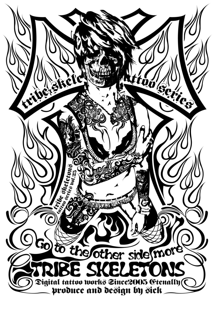 DIGITAL TATTOO WORKS 廃版記念 Tシャツ_3