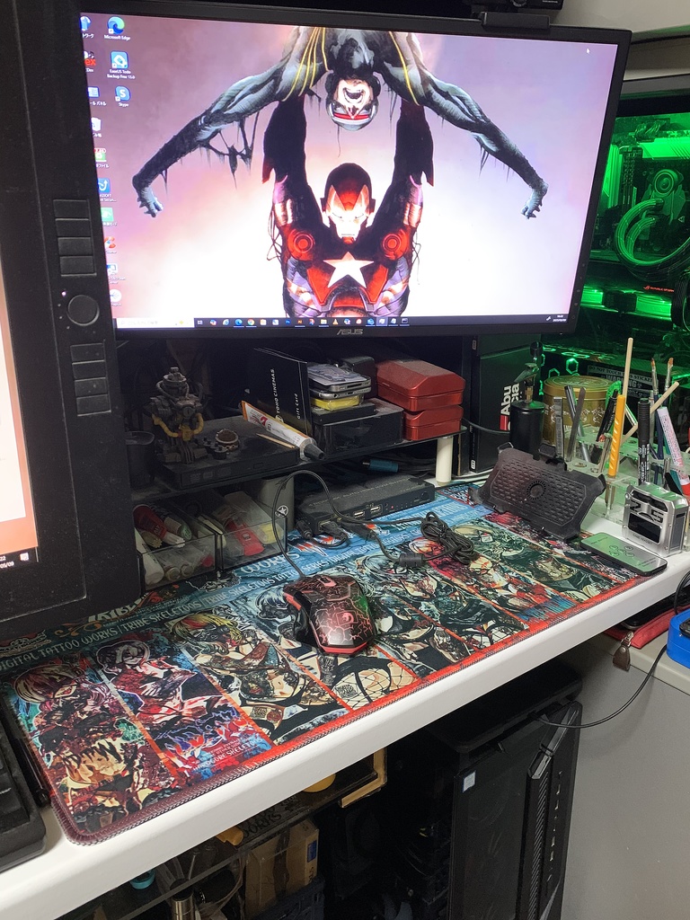 プレイングマット、デスクマット