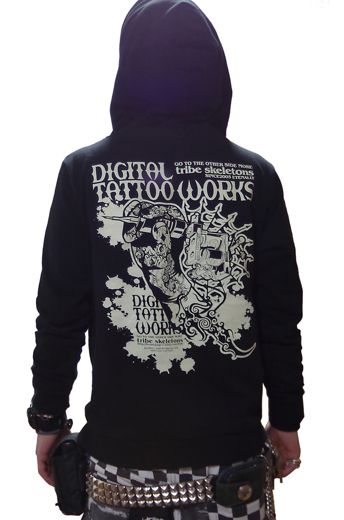 DIGITAL TATTOO WORKS 受注生産 パーカー