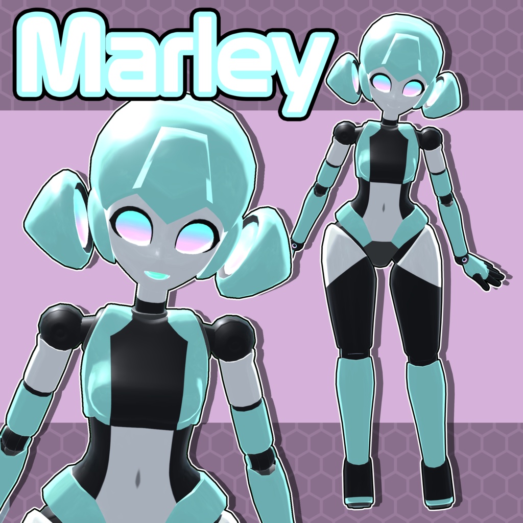 [Marley] 3D Model (VRChat Avatar)