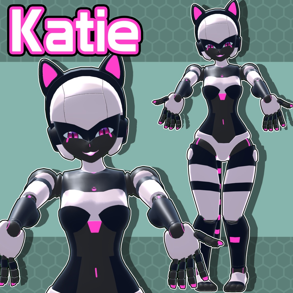  [Katie] [VRChat Compatible 3D Model]