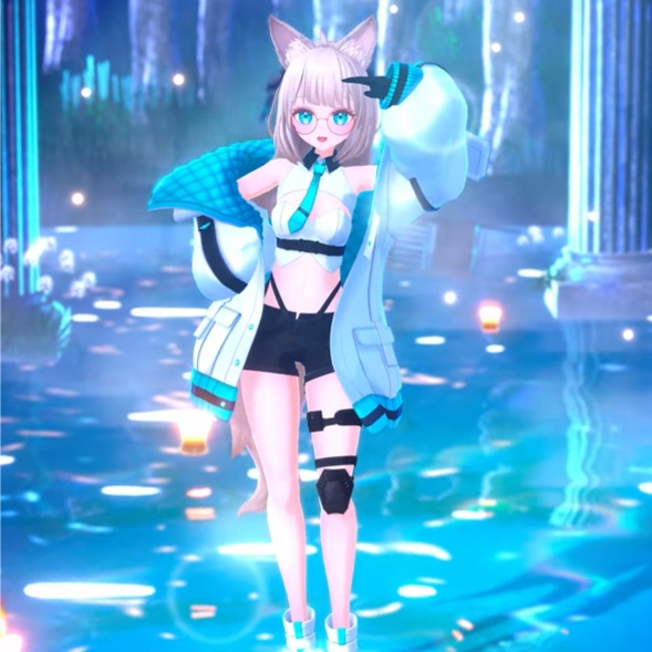[無料配布] KIMIKO VRM 3D Model