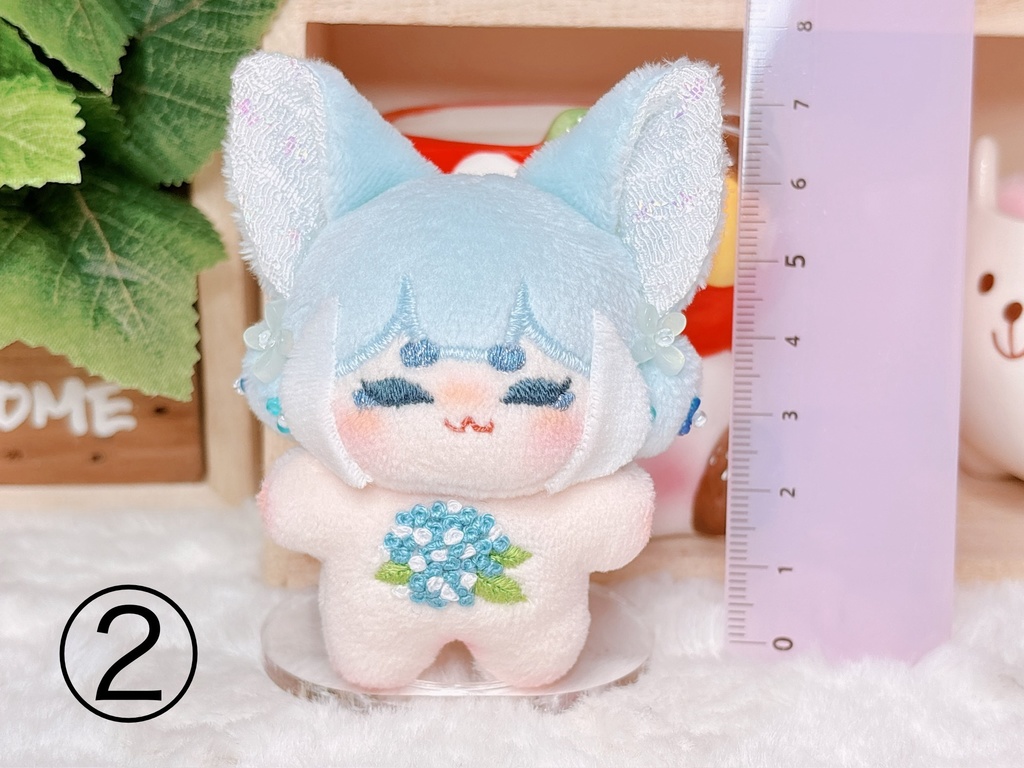 紫陽花おあげちゃん