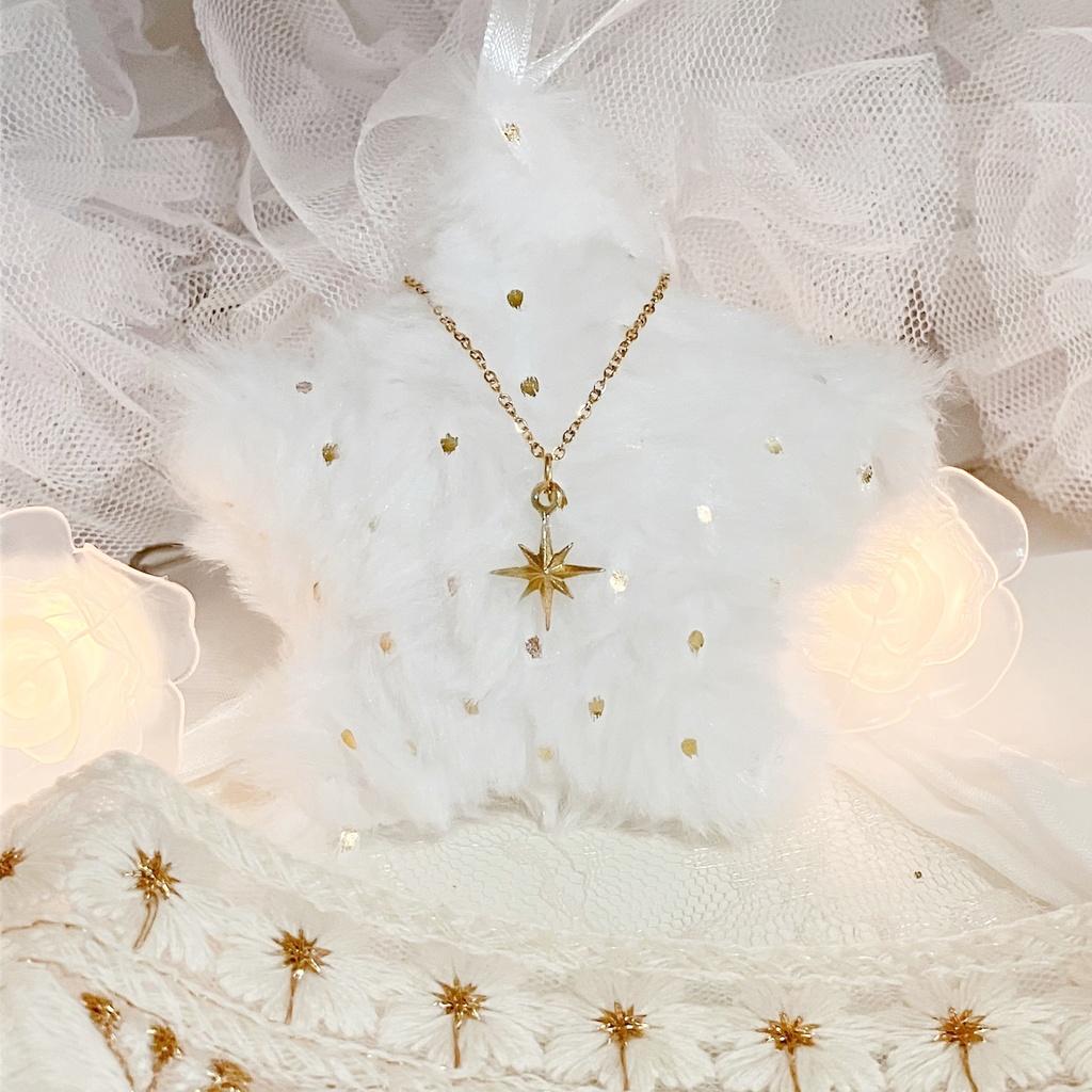 きらめく一等星のネックレス ぬい用