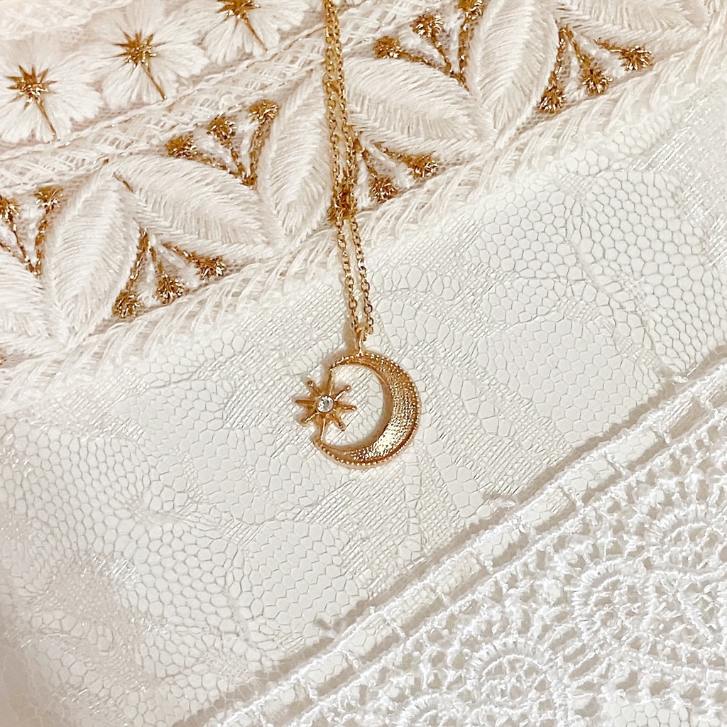 月と星のワルツ ネックレス ぬい用