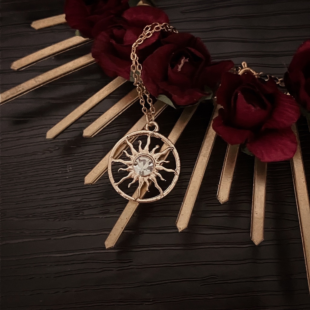 陽光の輪ネックレス ぬい用