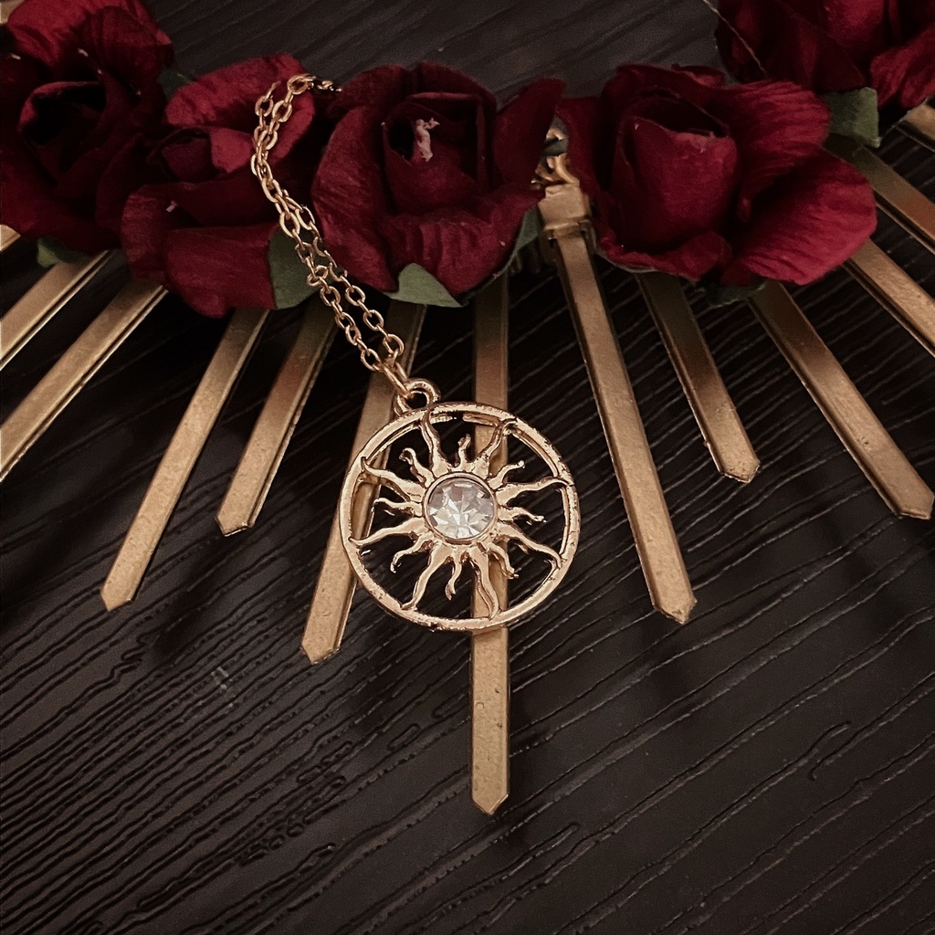 陽光の輪ネックレス ぬい用