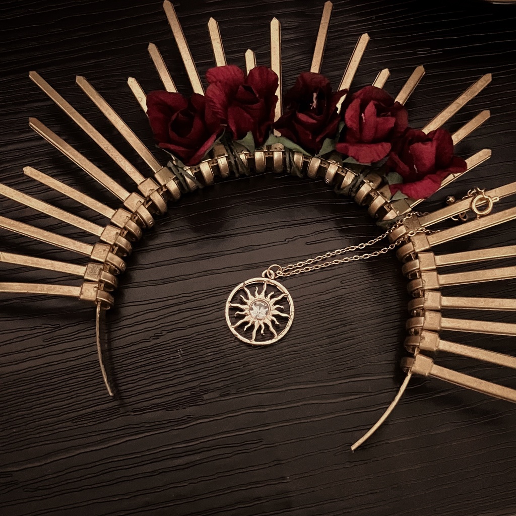 陽光の輪ネックレス ぬい用