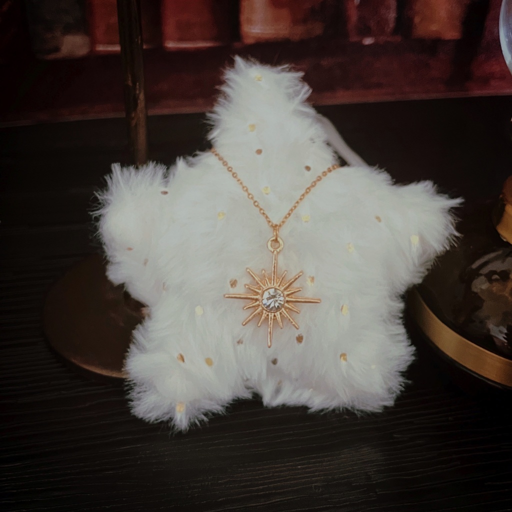 星光の輝きネックレス ぬい用