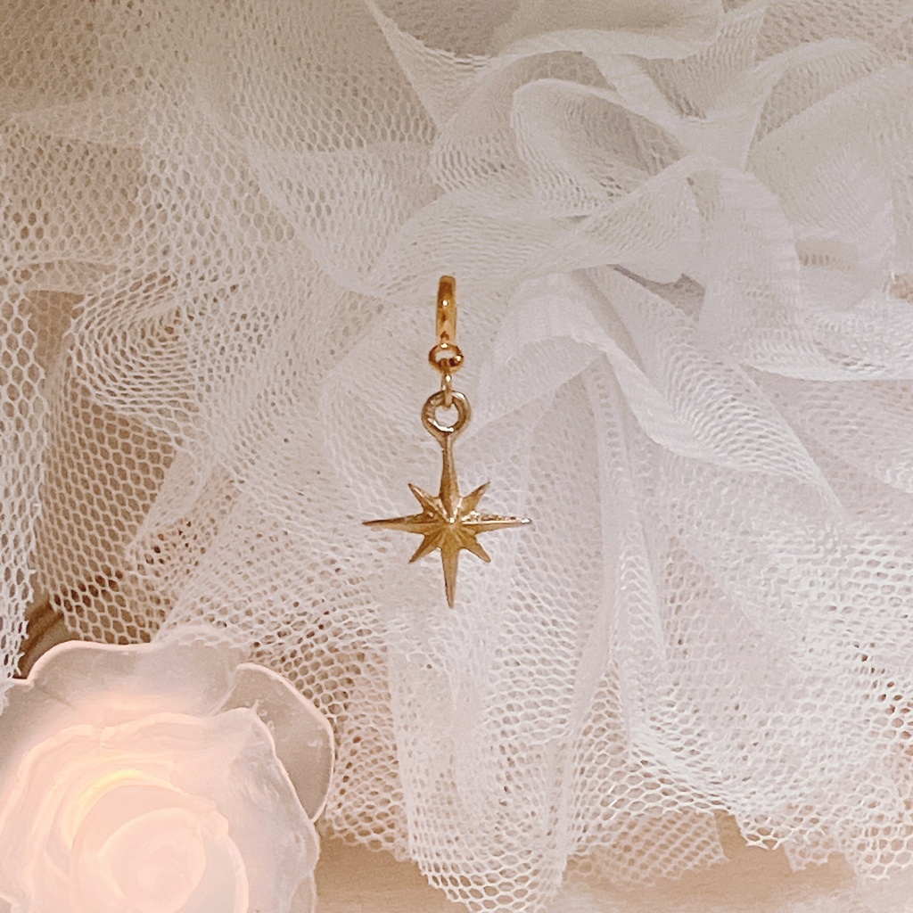 きらめく一等星のイヤリング ぬい用