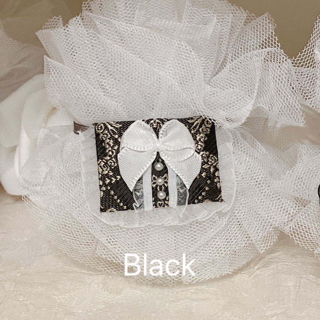 【リボン変更】【スタイ】Noblesse oblige Square Bib