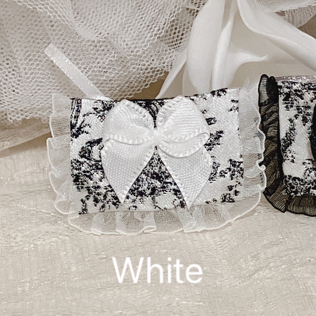 【リボン変更】【スタイ】Toile de Jouy Square Bib