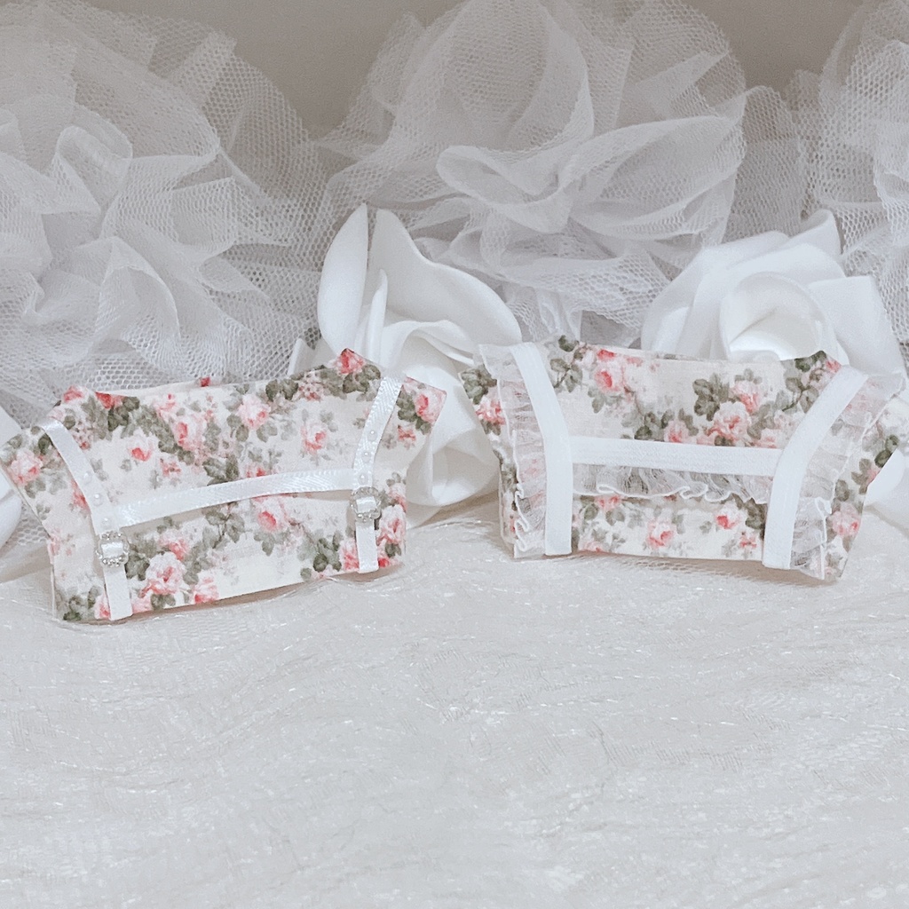 【新タイプ】【にじぱぺっと】Cross Rose × Harness Tops 🌹