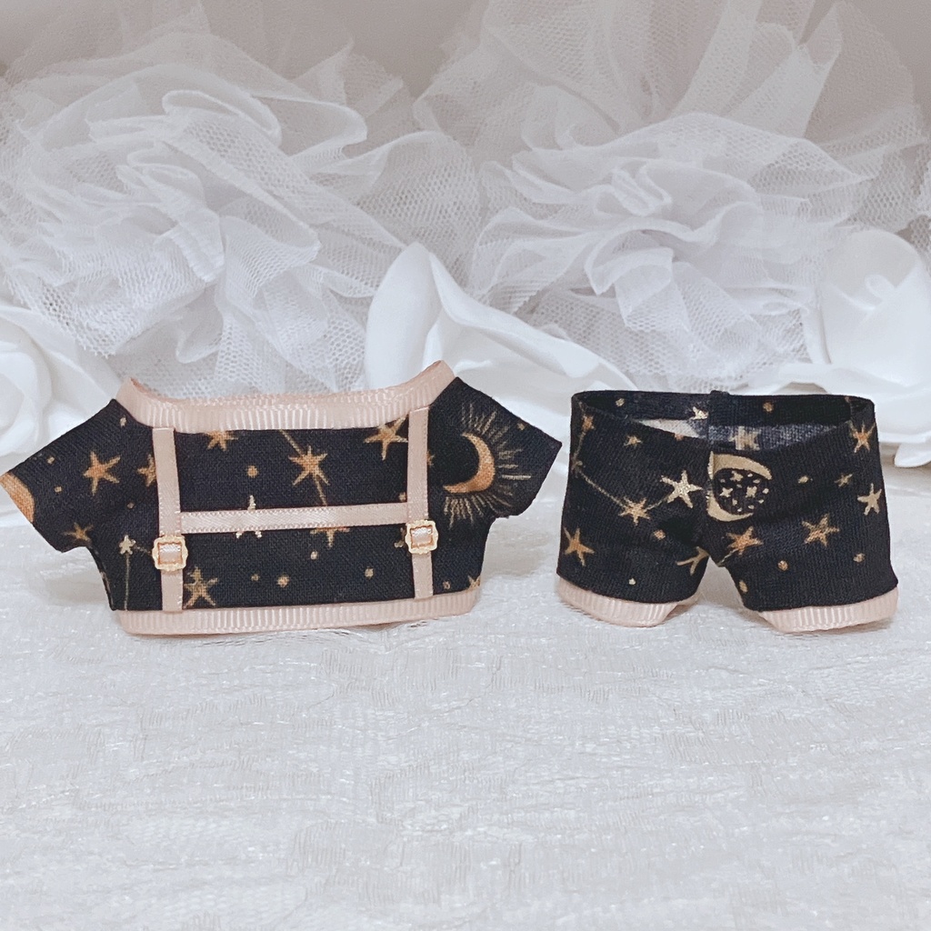 【約16cm】Memory of the Starry Night Tops & Pants Set