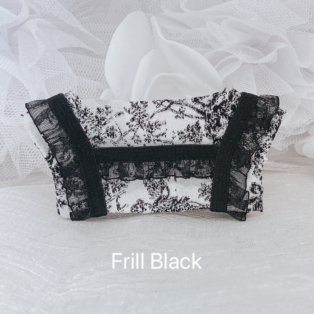 【にじぱぺっと】Toile de Jouy × harness 🖤🤍