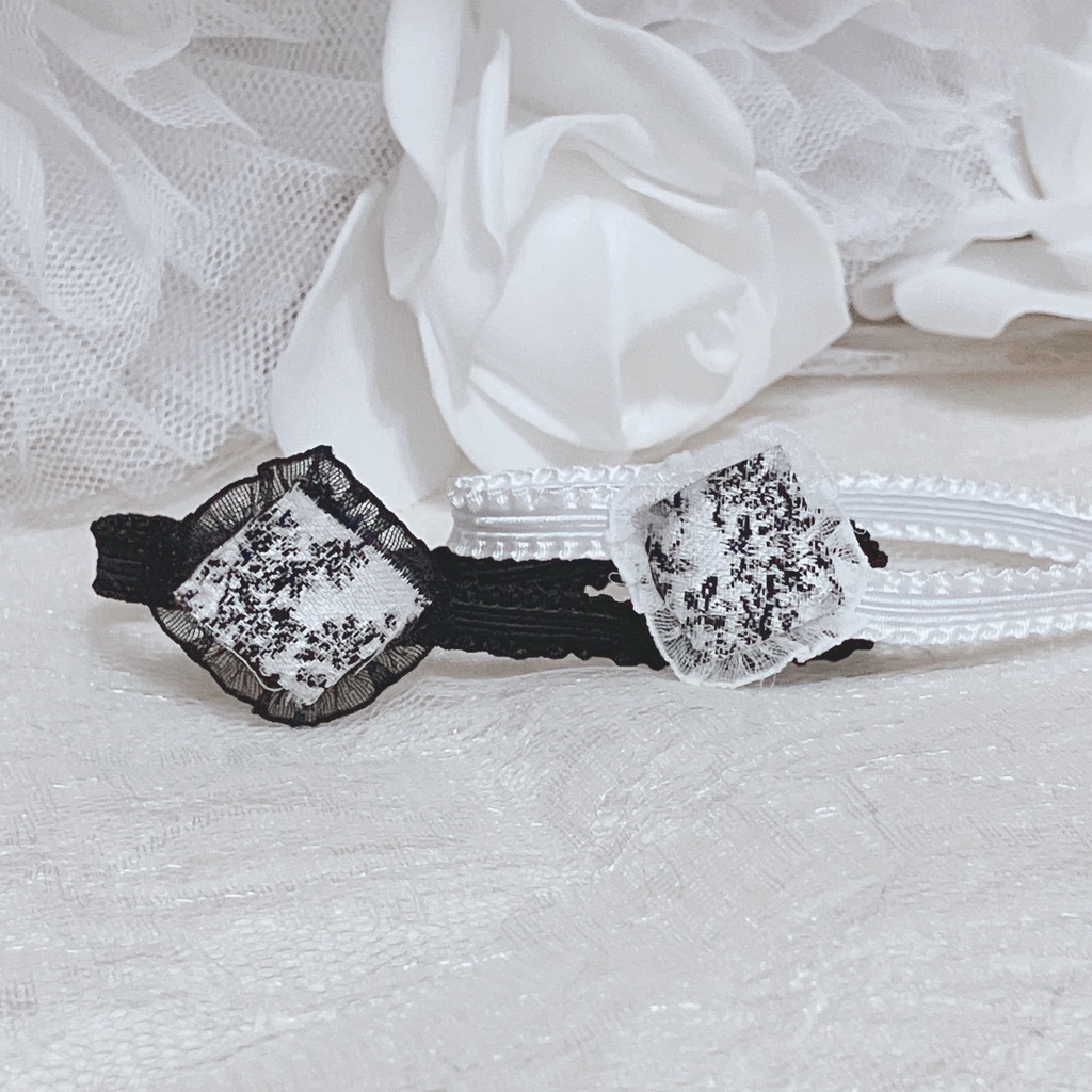 【眼帯】Toile de Jouy Eyepatch🖤🤍