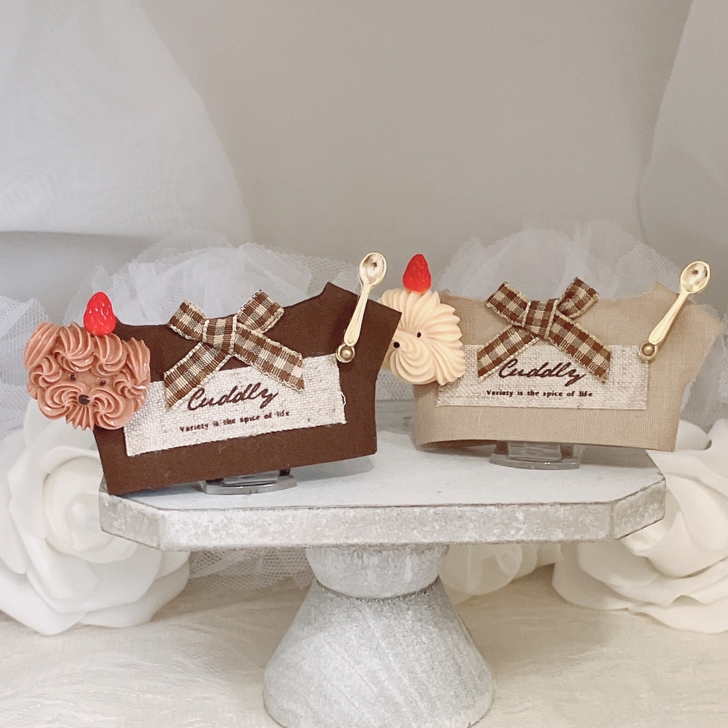 【にじぱぺっと】Cream Jar Tops 🤎