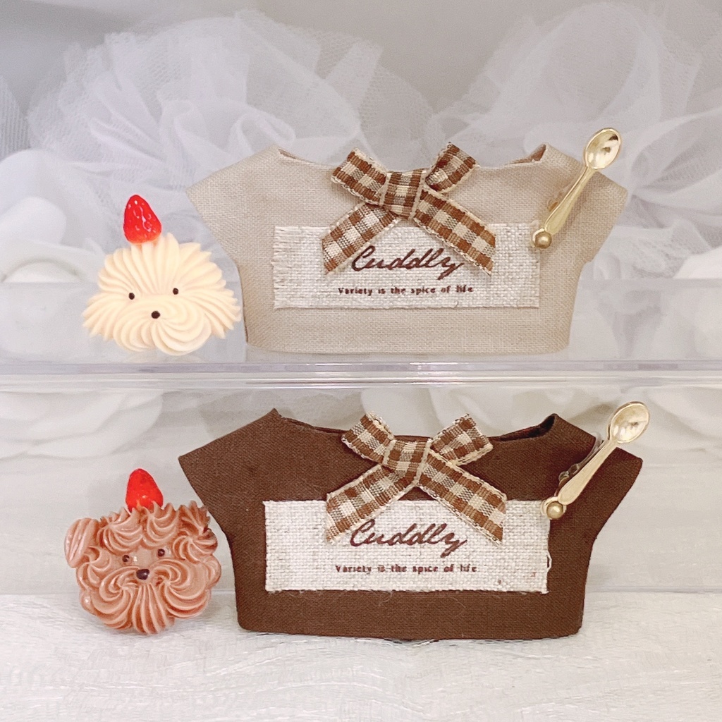 【にじぱぺっと】Cream Jar Tops 🤎