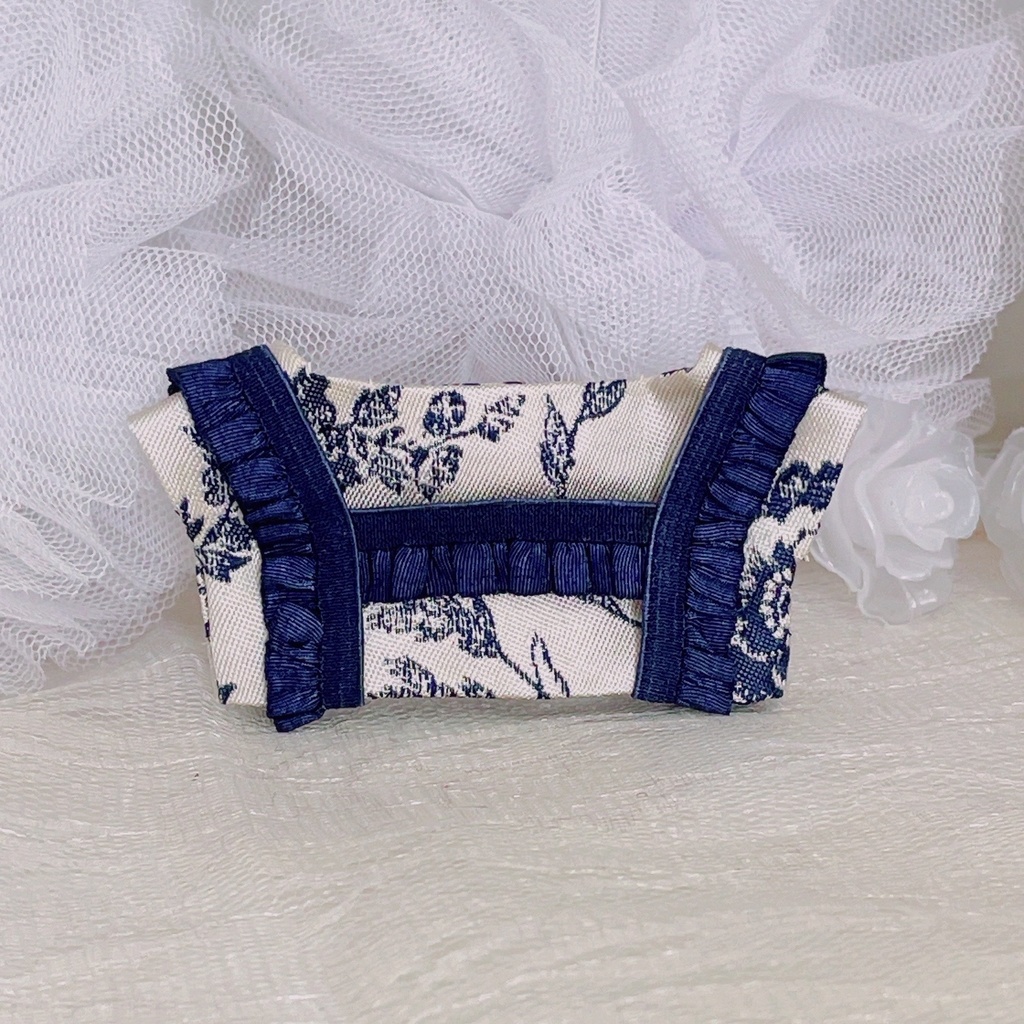 【にじぱぺっと】Blue Flower Tops