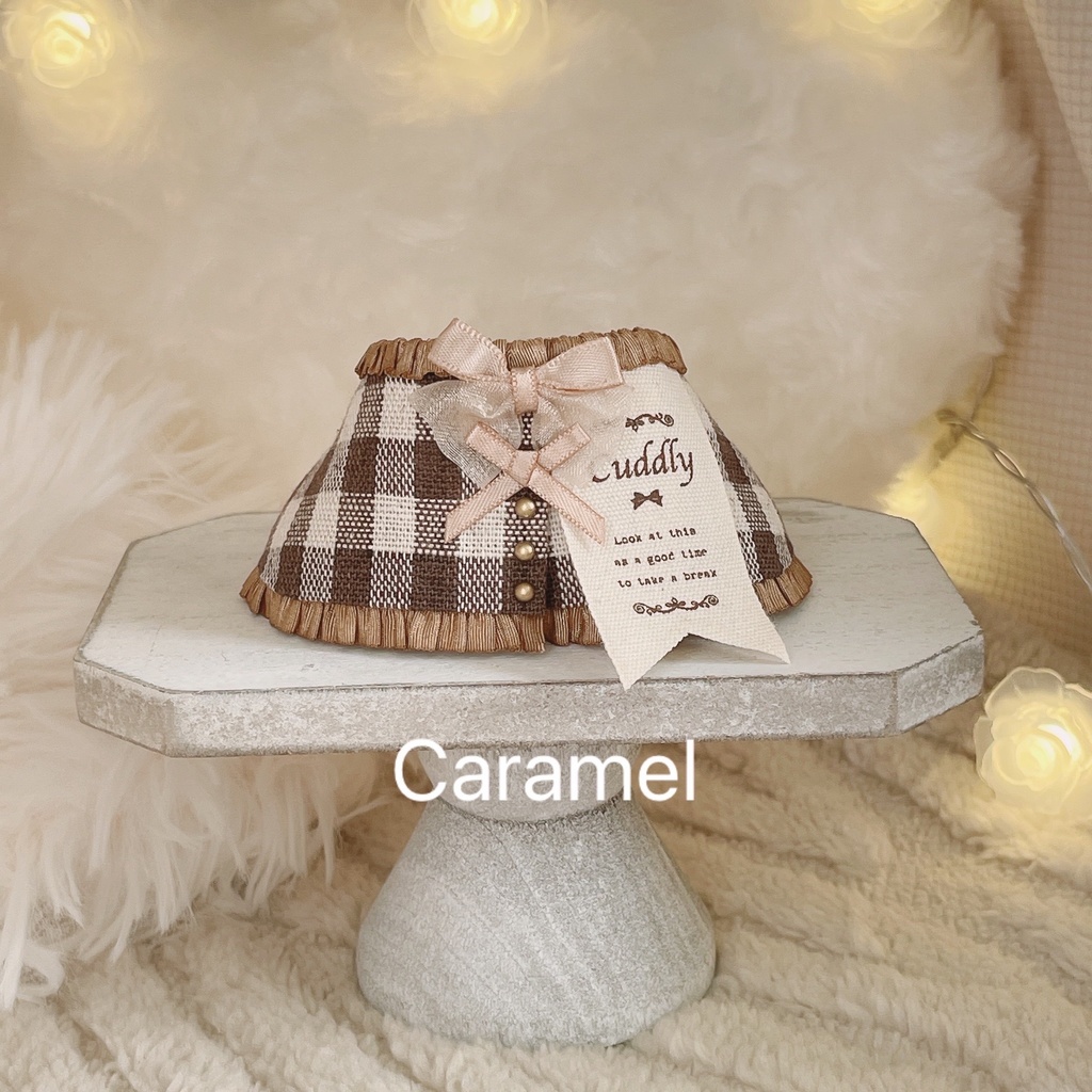 【にじぱぺっと】【ちびぐるみ】Brown Wrapping Poncho🤎