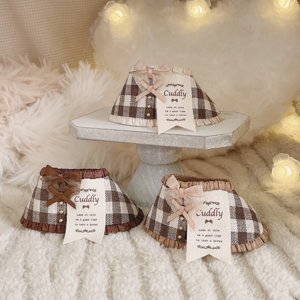 【にじぱぺっと】【ちびぐるみ】Brown Wrapping Poncho🤎