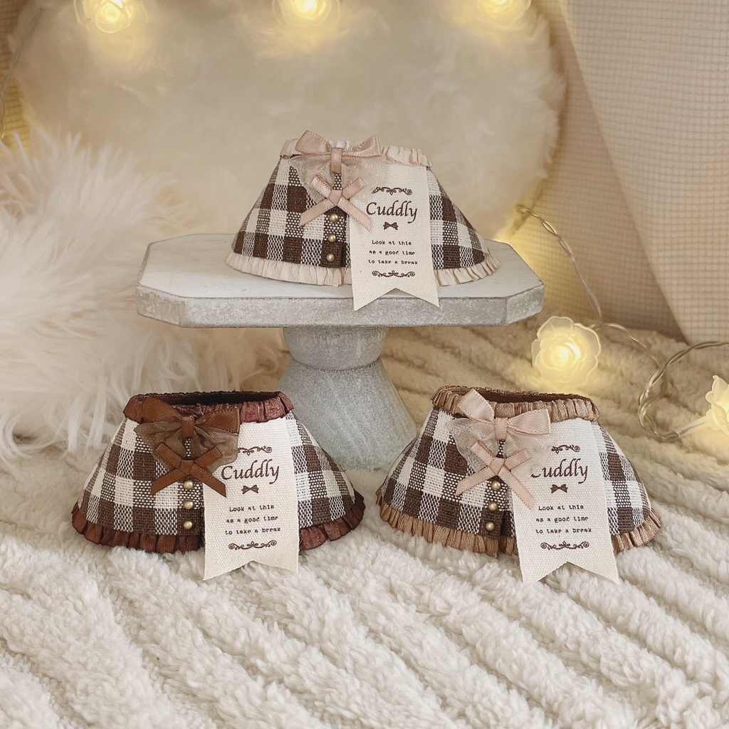 【にじぱぺっと】【ちびぐるみ】Brown Wrapping Poncho🤎