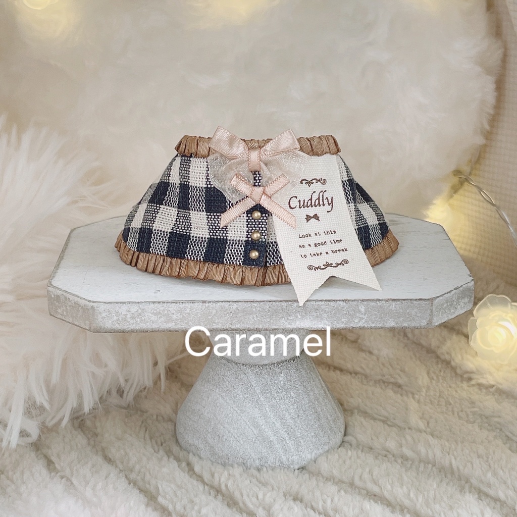 【にじぱぺっと】【ちびぐるみ】Navy Wrapping Poncho💙