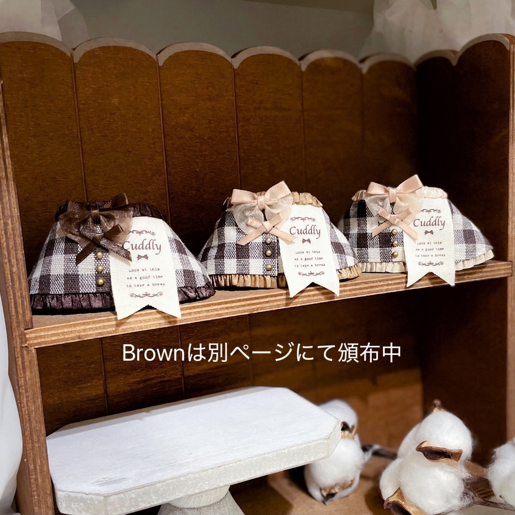 【にじぱぺっと】【ちびぐるみ】Navy Wrapping Poncho💙