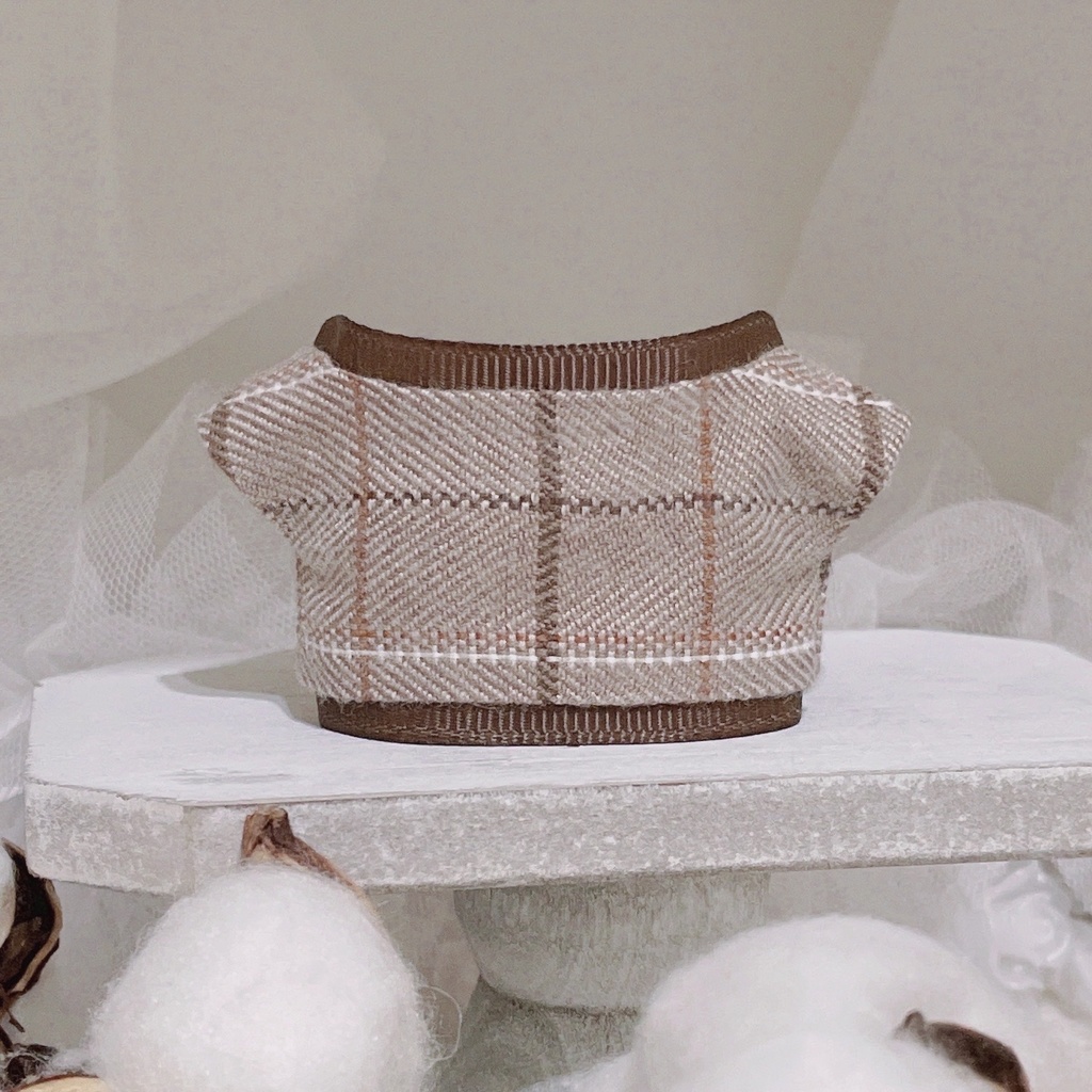 【にじぱぺっと】Checkered 2way Tops