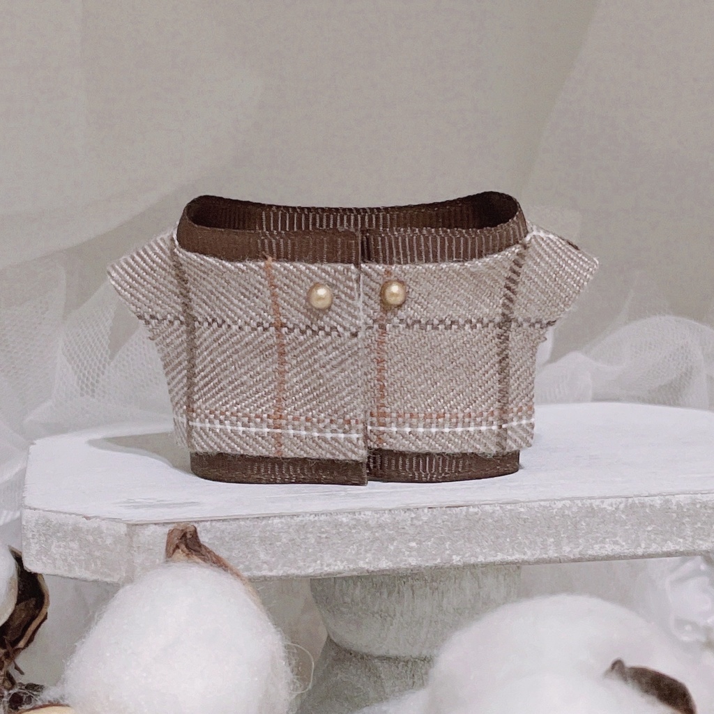 【にじぱぺっと】Checkered 2way Tops