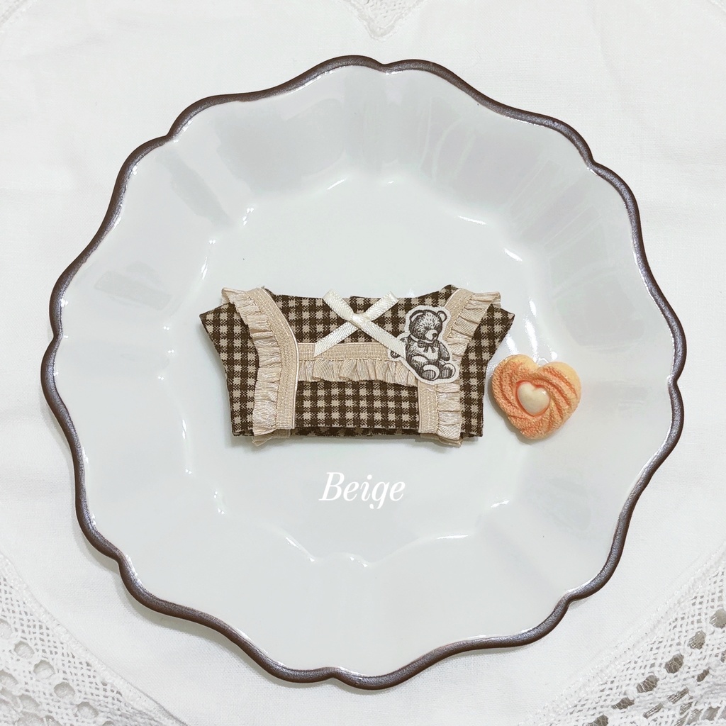 4/24 21:00【にじぱぺっと】Teddy Bear Frill Deco Set🧸