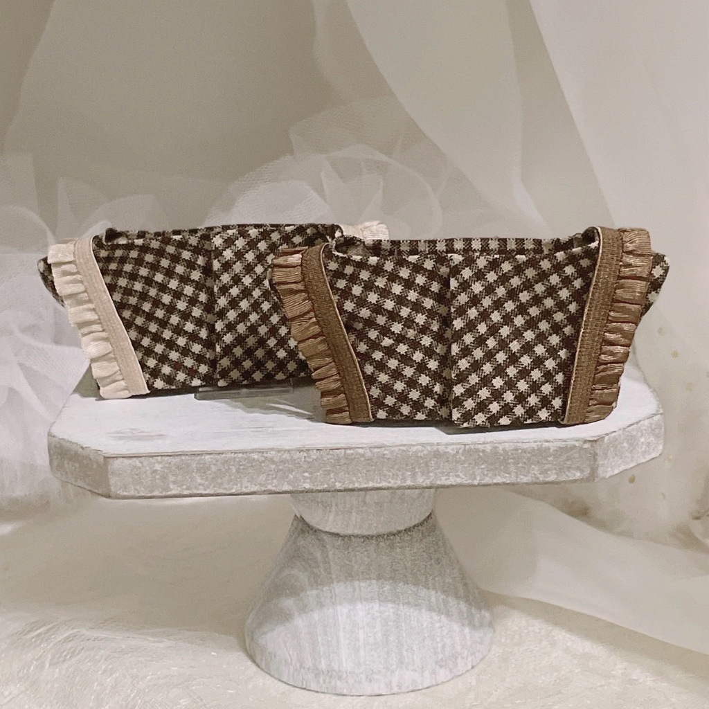 【にじぱぺっと】Teddy Bear Frill Deco Set🧸