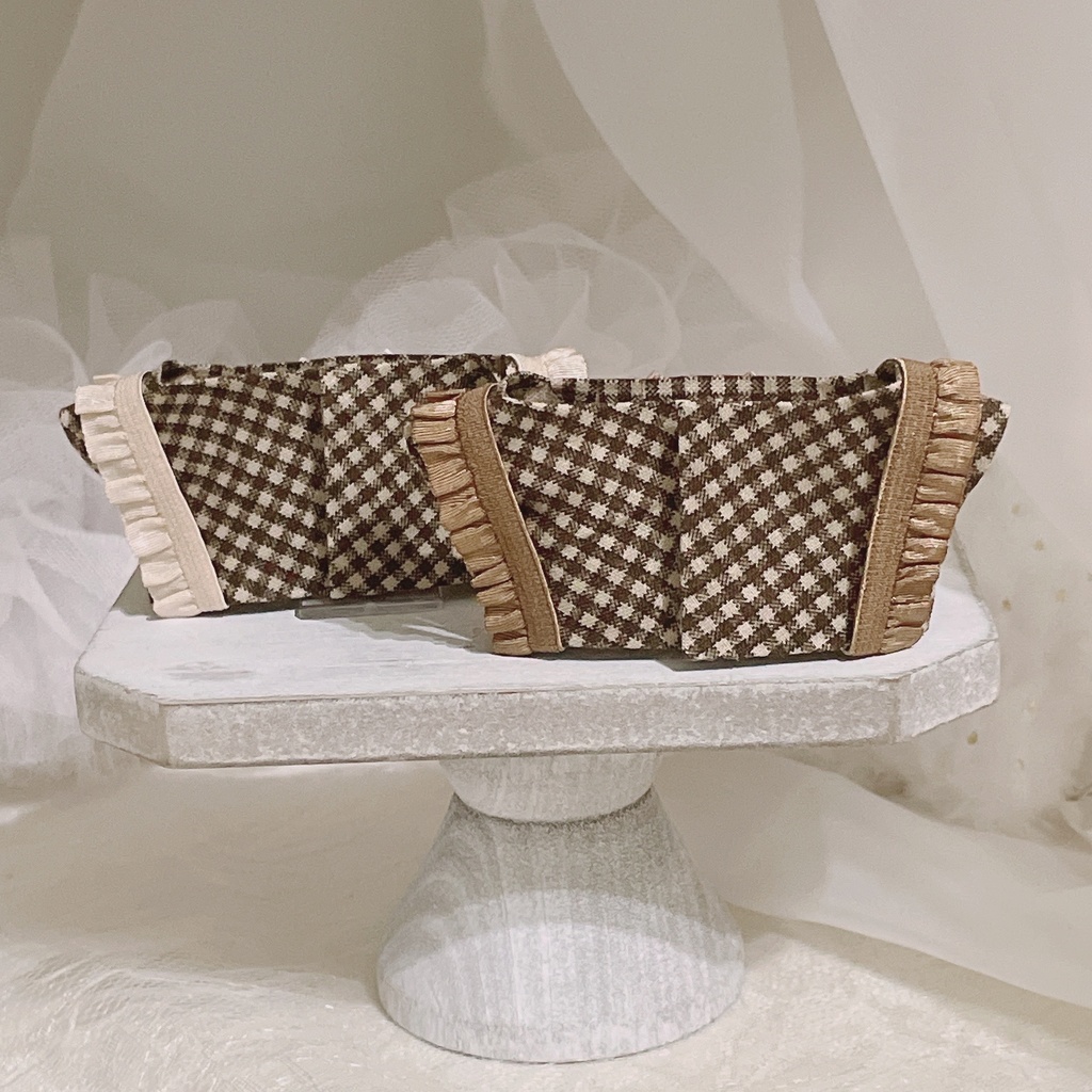 【にじぱぺっと】Teddy Bear Frill Deco Set🧸