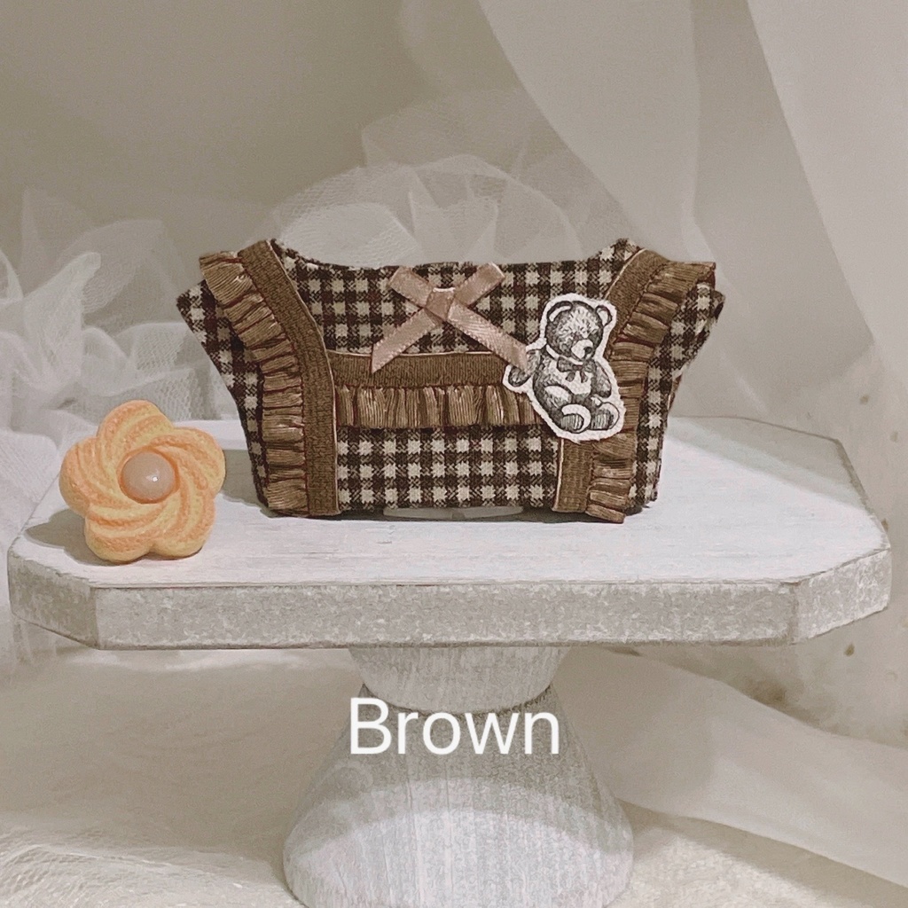 【にじぱぺっと】Teddy Bear Frill Deco Set🧸