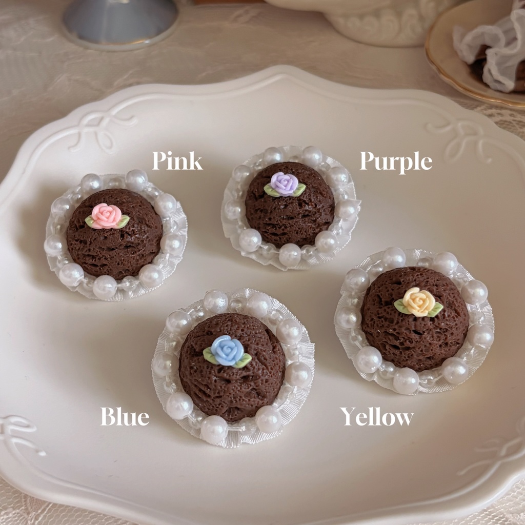 【ぬいぐるみ用】Sugar Ice Cream Headdress🤎(Chocolate)