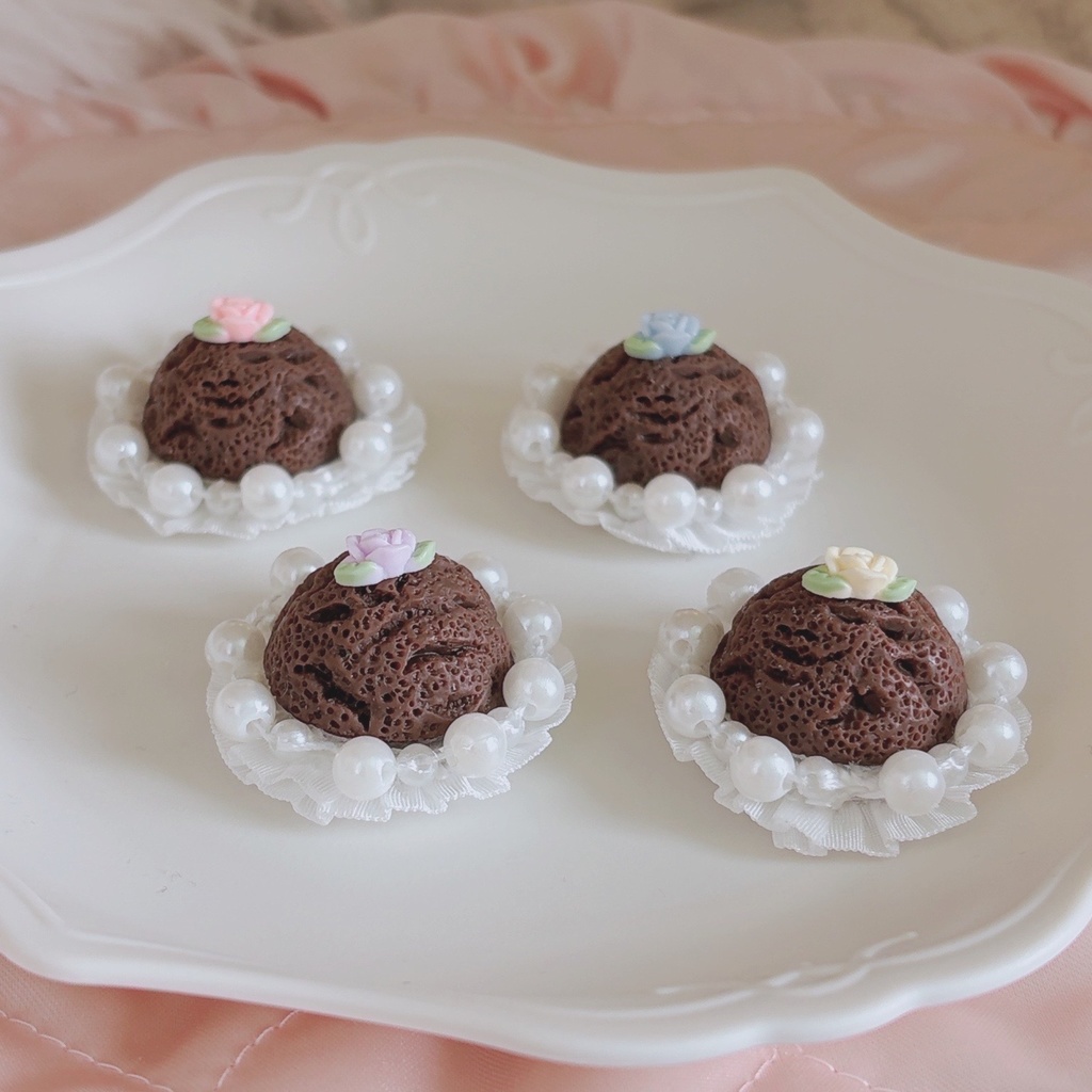 【ぬいぐるみ用】Sugar Ice Cream Headdress🤎(Chocolate)