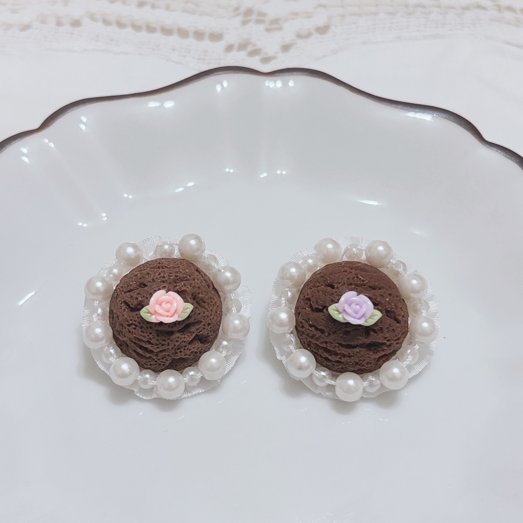 【ぬいぐるみ用】Sugar Ice Cream Headdress🤎(Chocolate)
