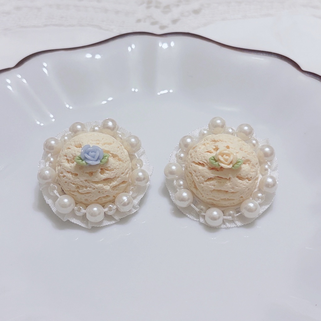 【ぬいぐるみ用】Sugar Ice Cream Headdress💛(Vanilla)
