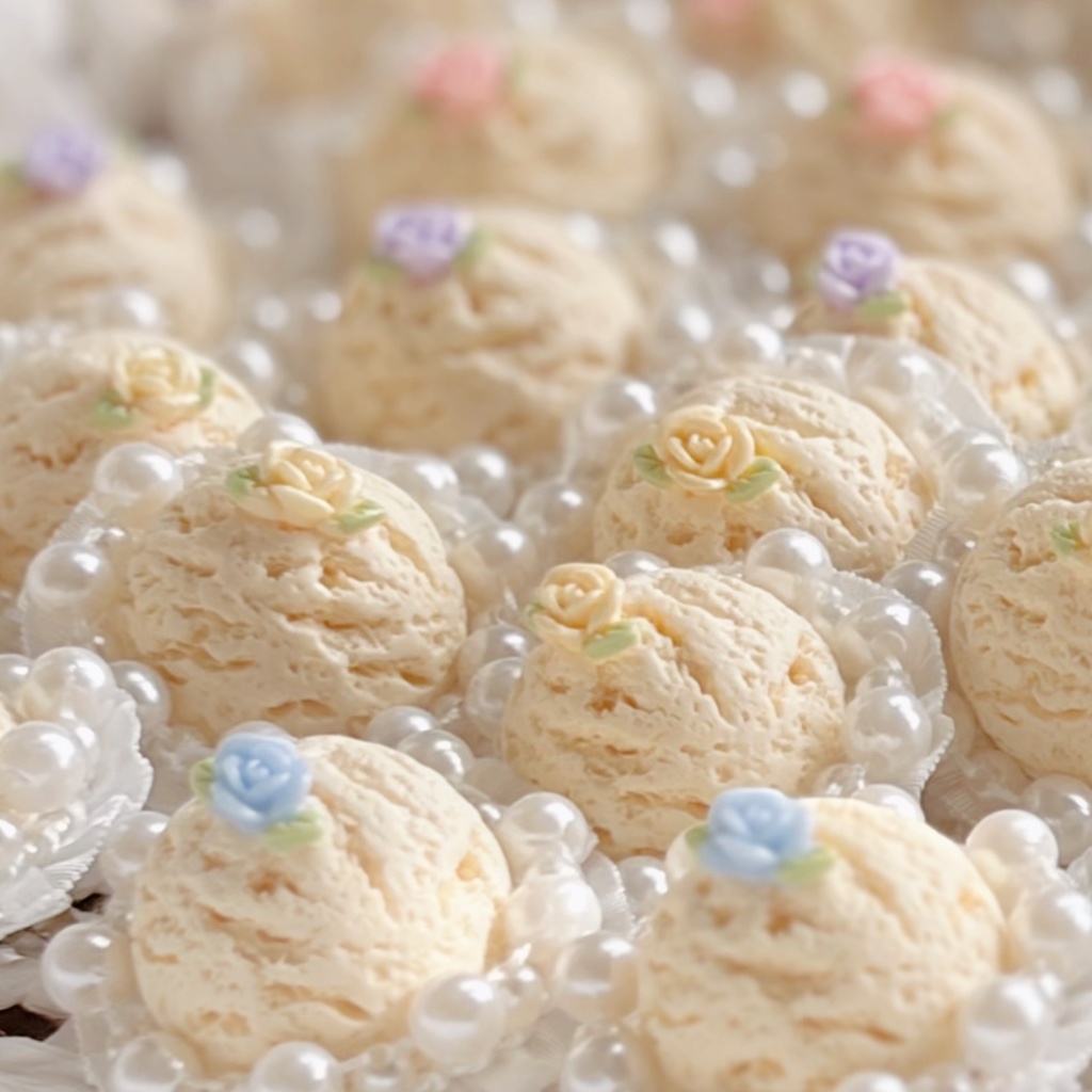 【ぬいぐるみ用】Sugar Ice Cream Headdress💛(Vanilla)