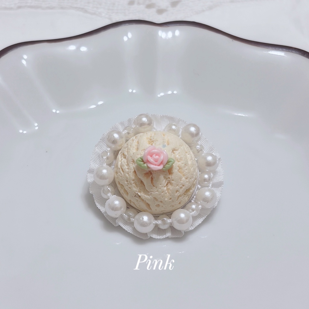 【ぬいぐるみ用】Sugar Ice Cream Headdress💛(Vanilla)