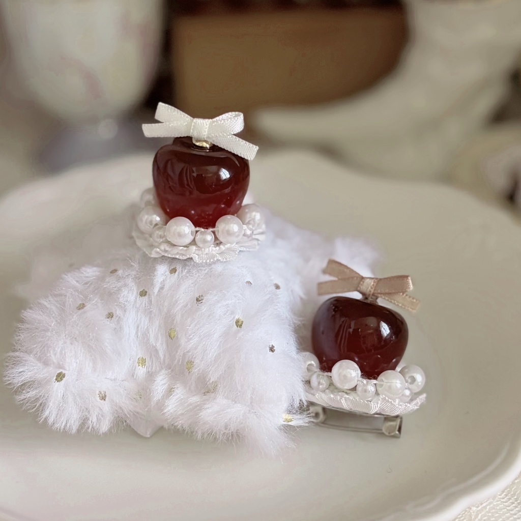 【ぬいぐるみ用】Cherry Cake Headdress🍒