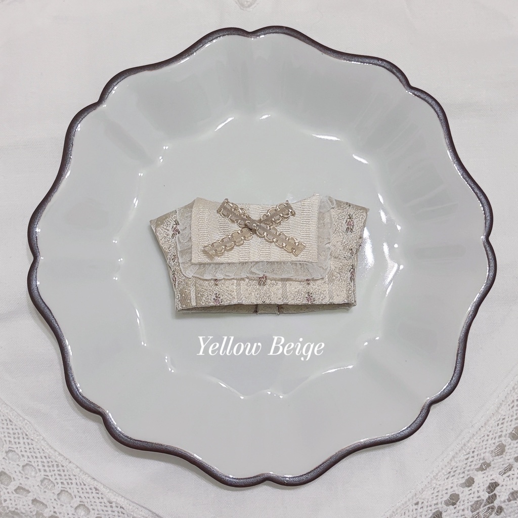 5月予定【にじぱぺっと】Flower Stripe × Square Collar Tops