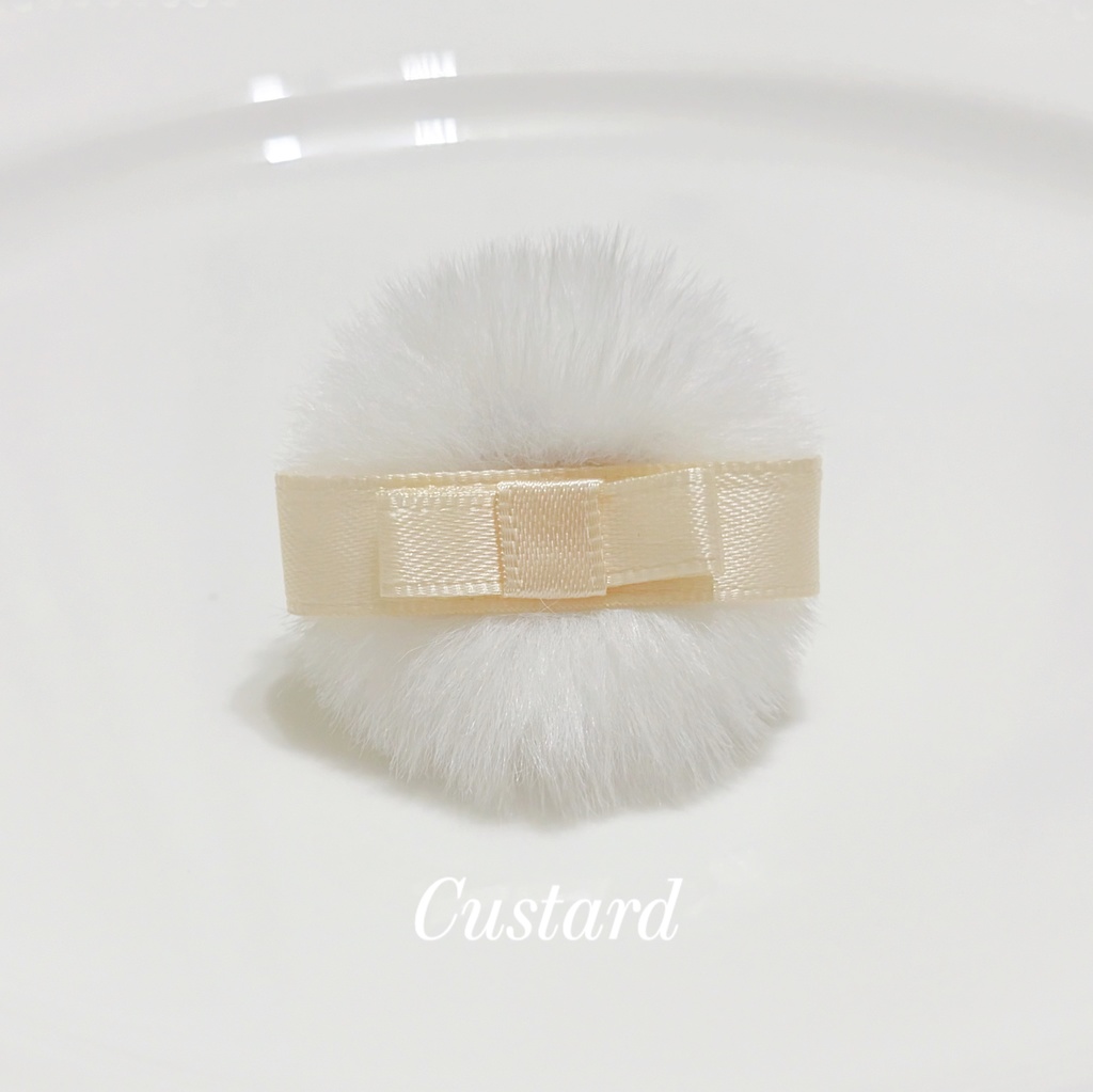 イベント先行頒布予定【ぬいぐるみ撮影用指輪】Makeup Puff Nui Photo Ring🎀