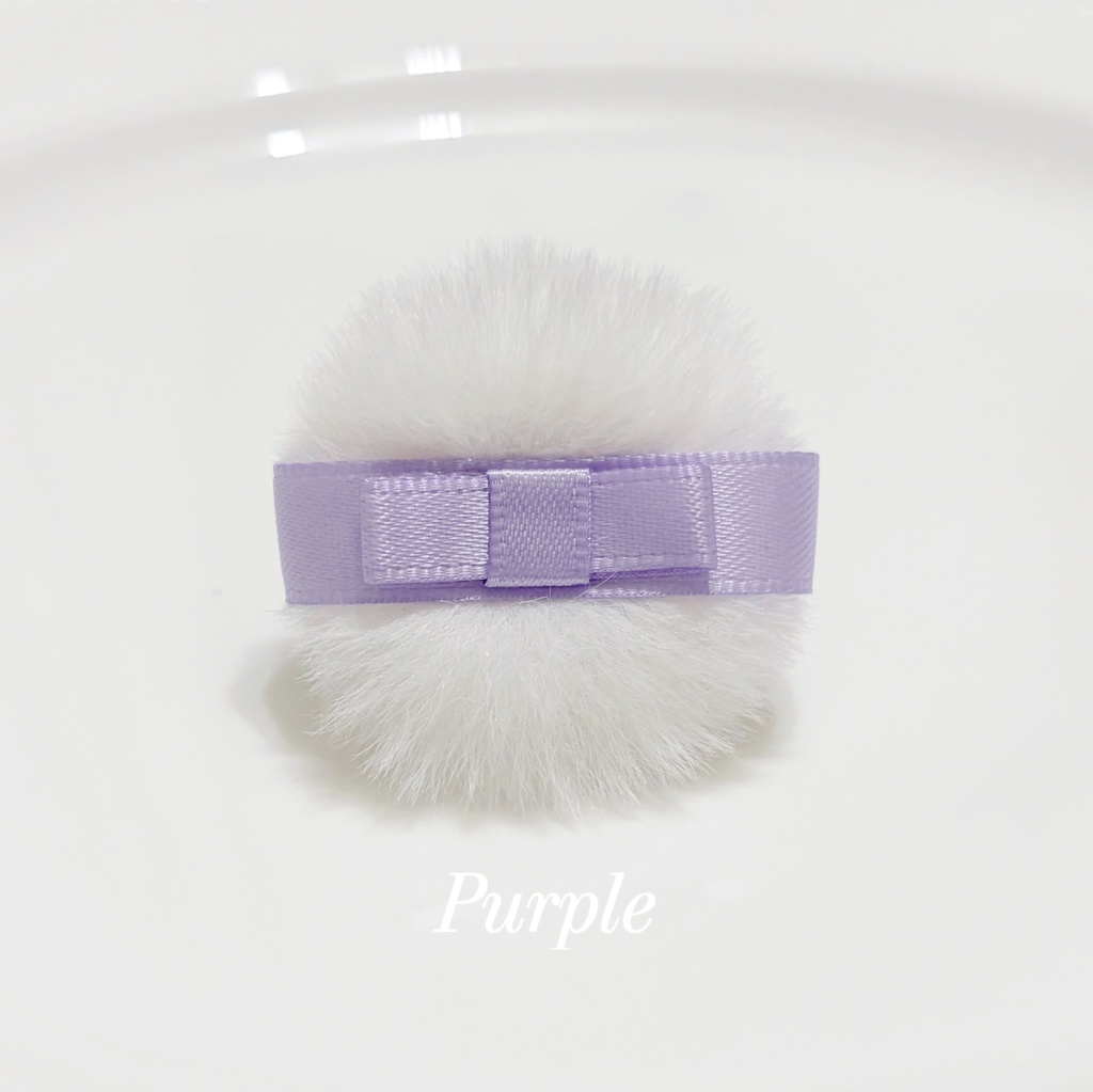 イベント先行頒布予定【ぬいぐるみ撮影用指輪】Makeup Puff Nui Photo Ring🎀