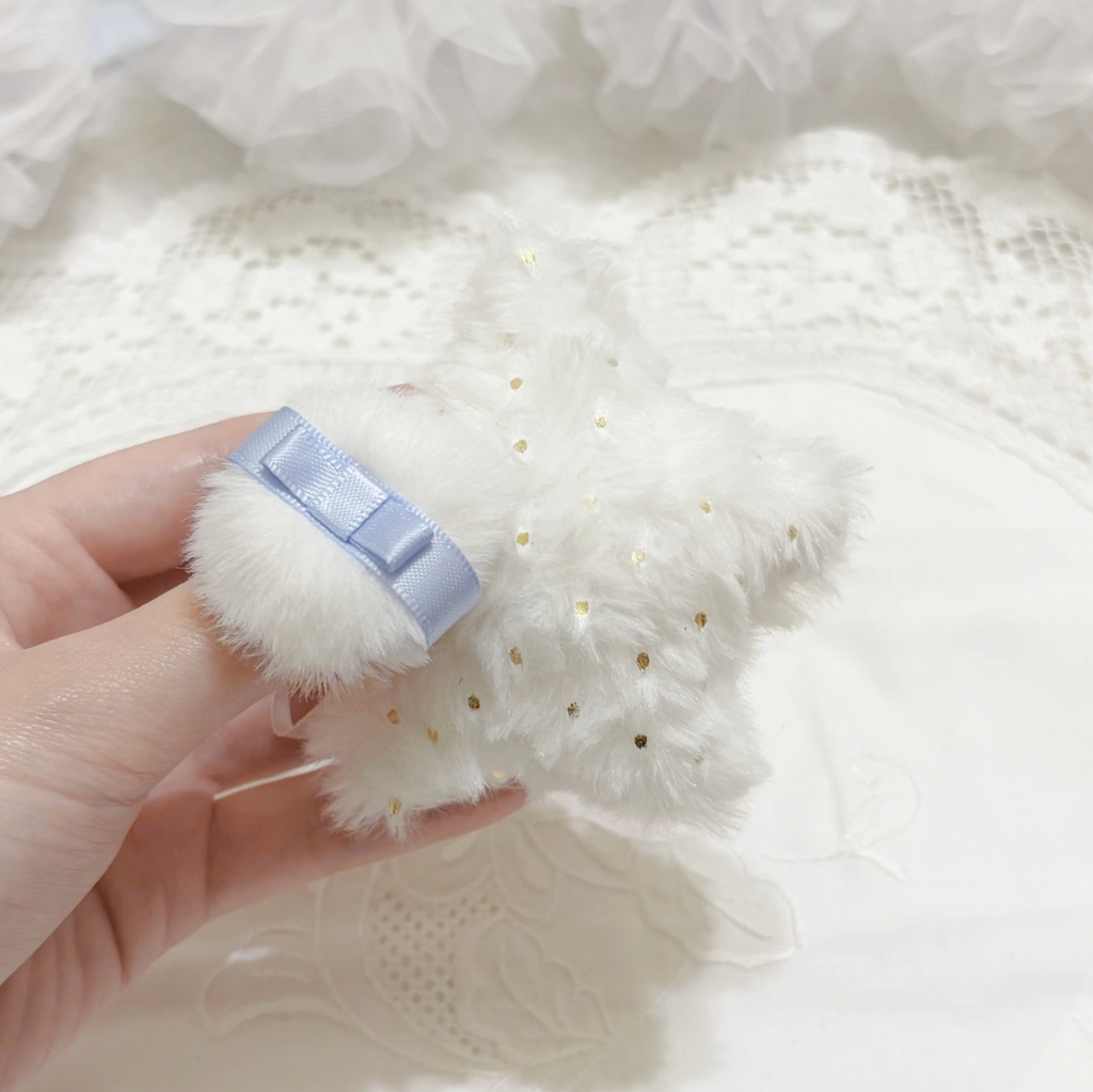 イベント先行頒布予定【ぬいぐるみ撮影用指輪】Makeup Puff Nui Photo Ring🎀