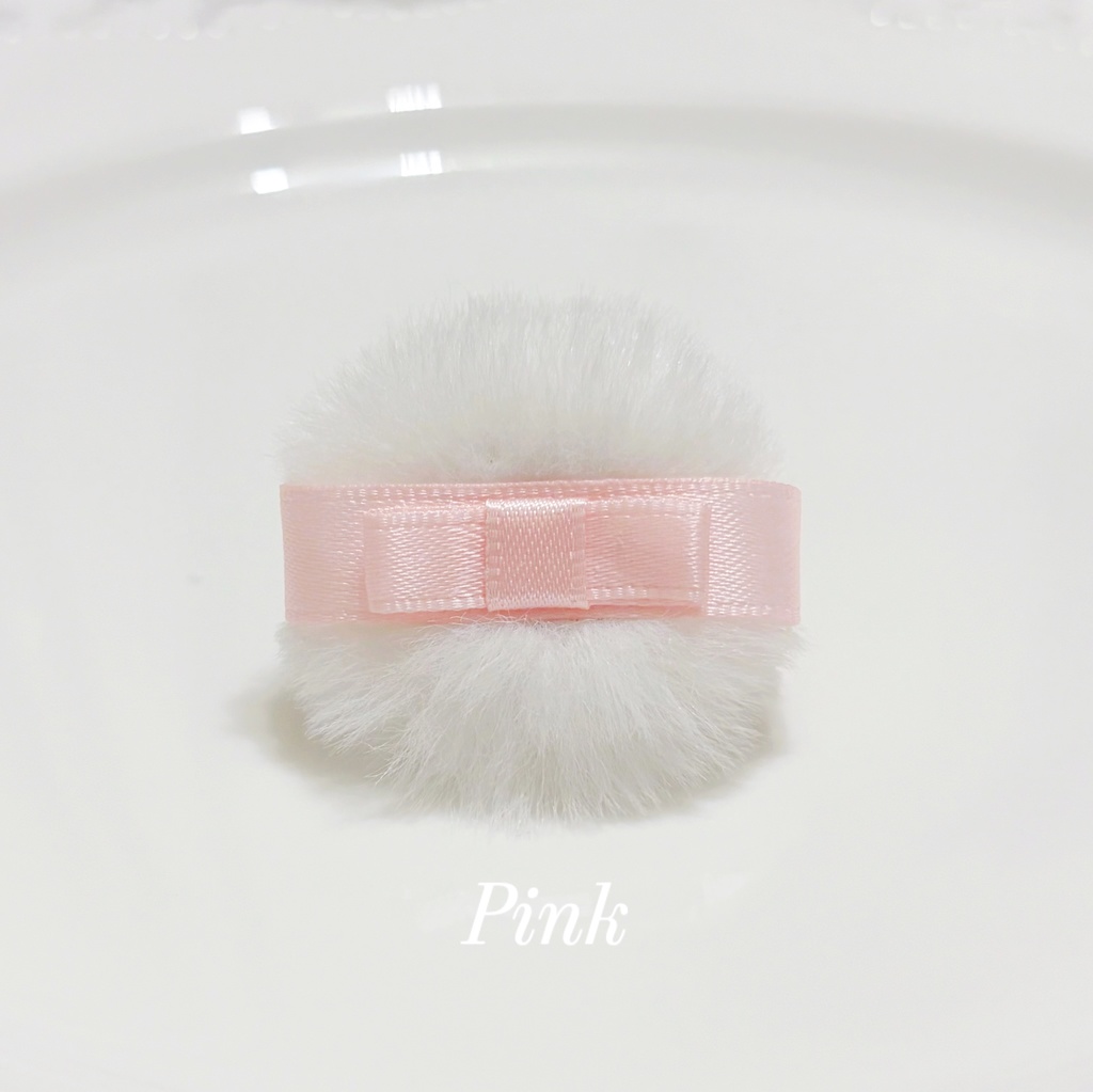 イベント先行頒布予定【ぬいぐるみ撮影用指輪】Makeup Puff Nui Photo Ring🎀