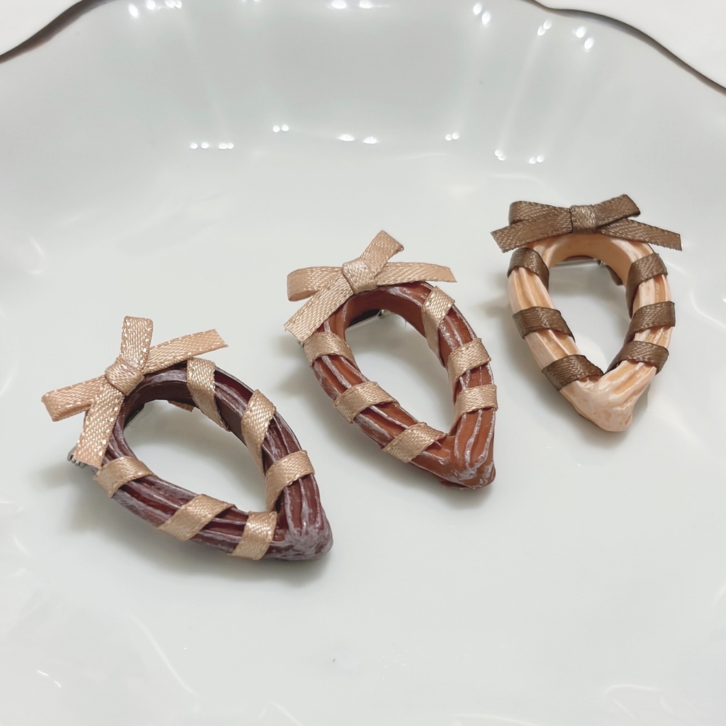 【ぬいぐるみ用】Ribbon Topping Churro Headdress