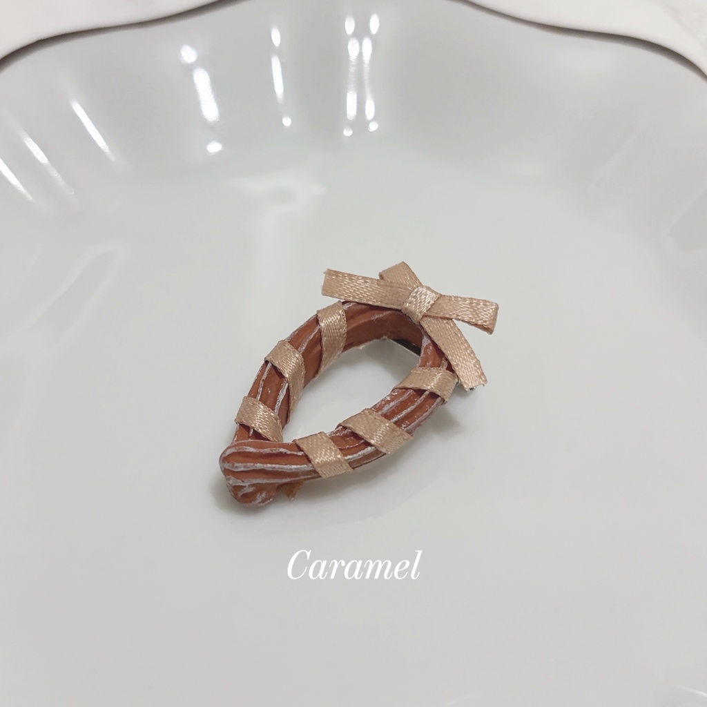 【ぬいぐるみ用】Ribbon Topping Churro Headdress