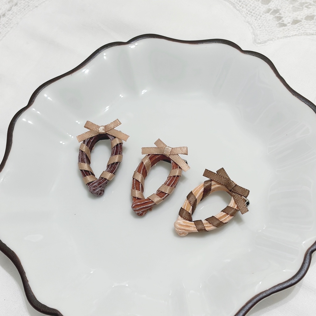 【ぬいぐるみ用】Ribbon Topping Churro Headdress
