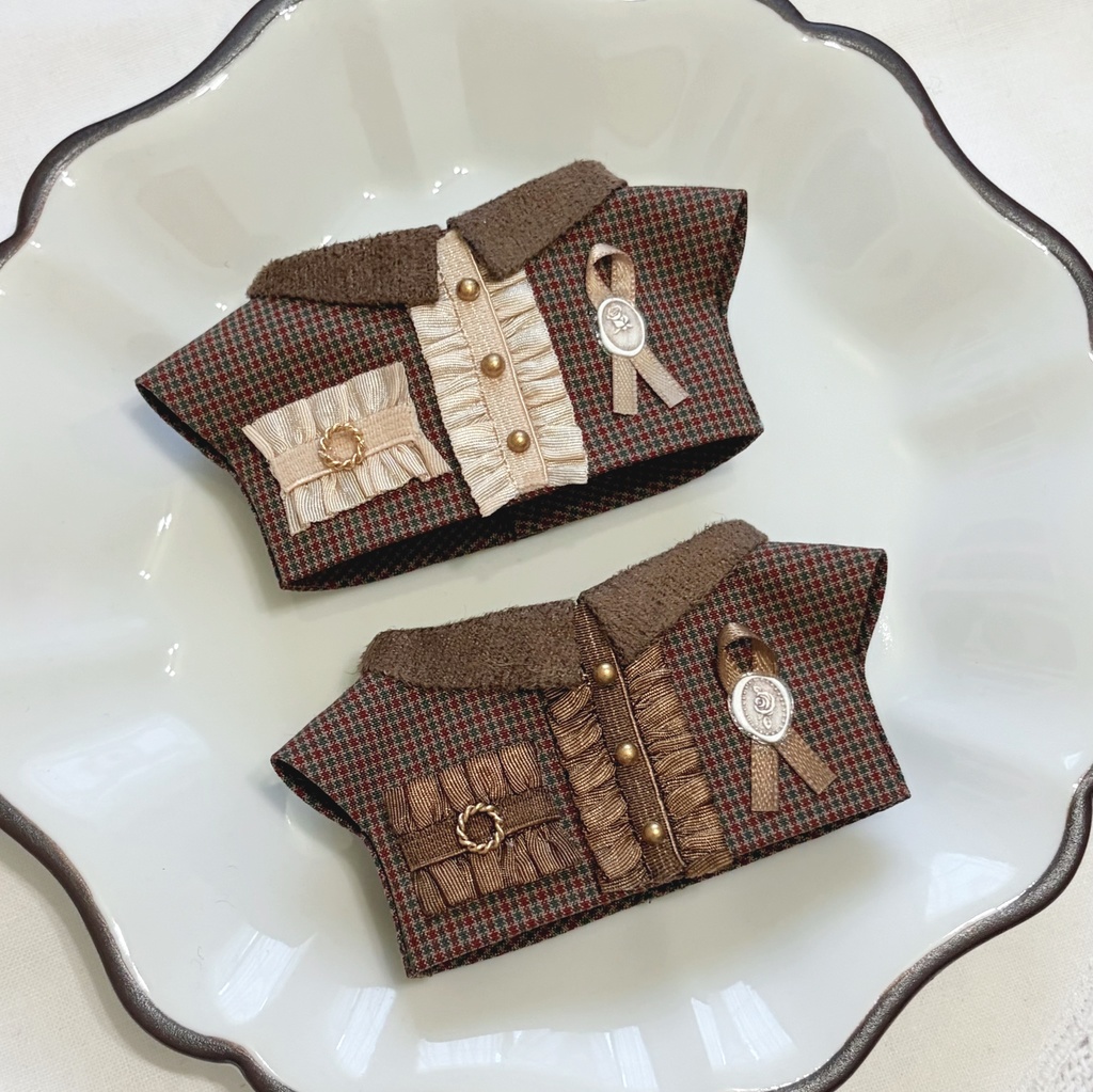 【にじぱぺっと】Tea Party Seal Badge Shirt 🫖